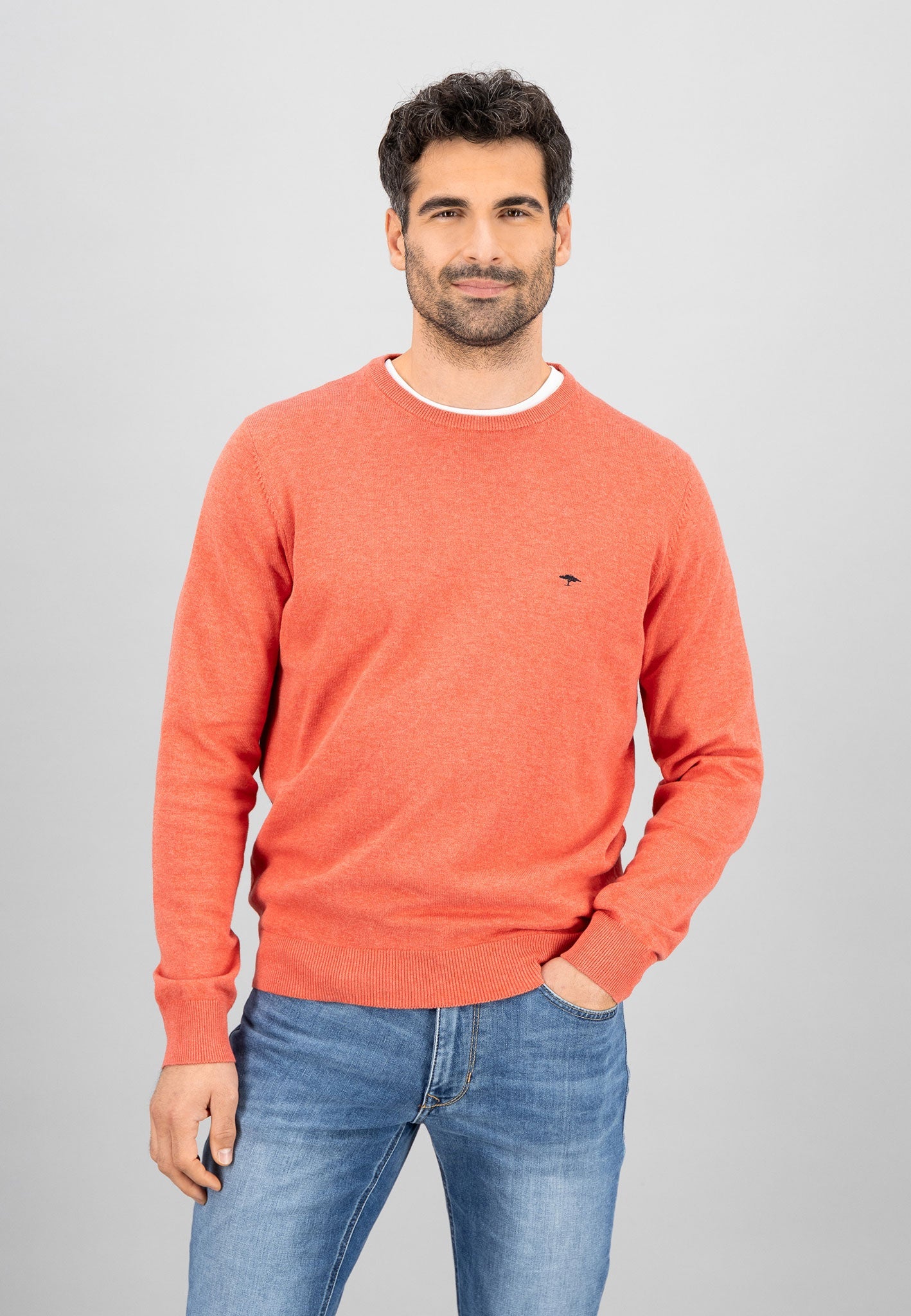 O-Neck Knit Jumper