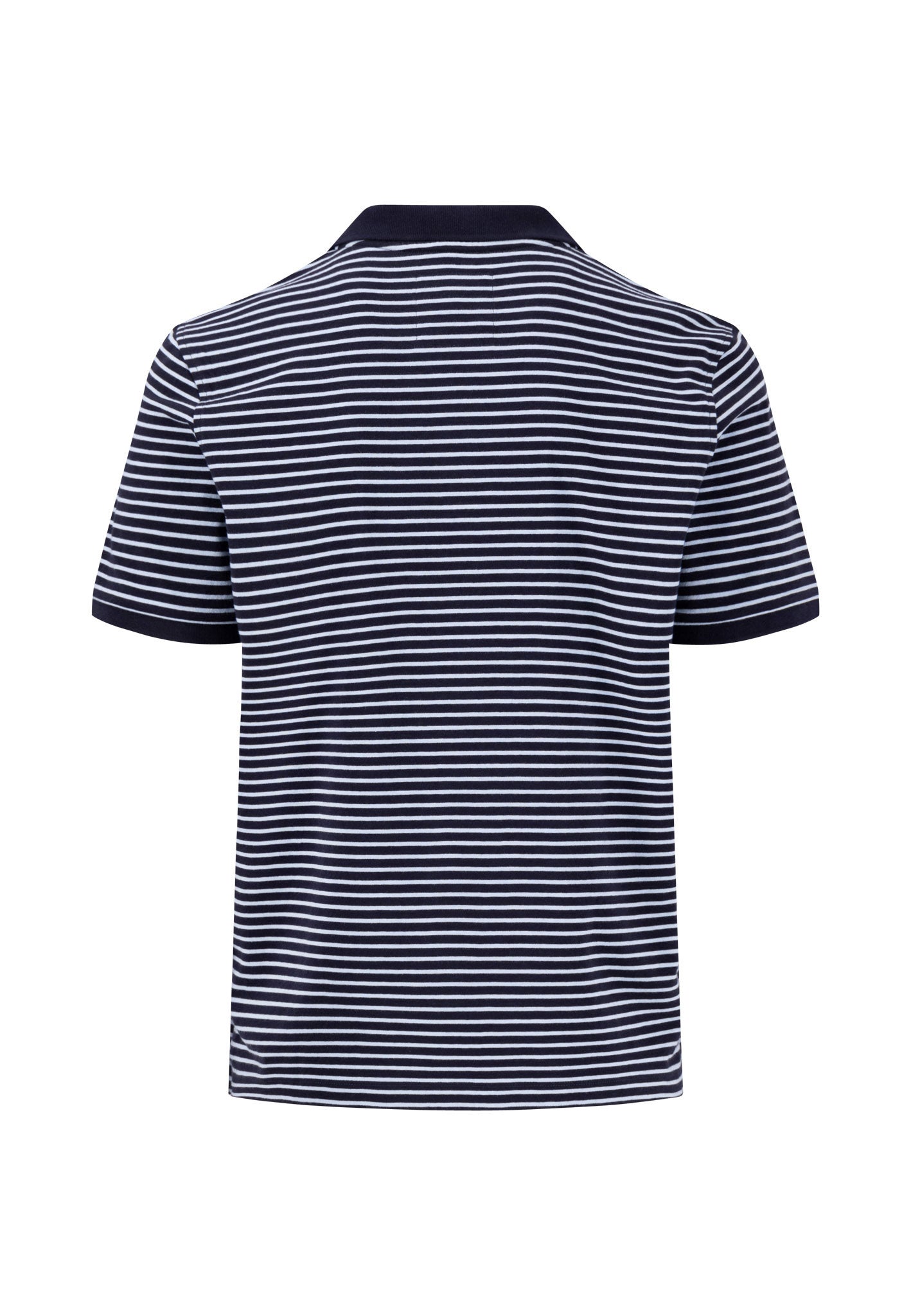 Striped Cotton Polo Shirt