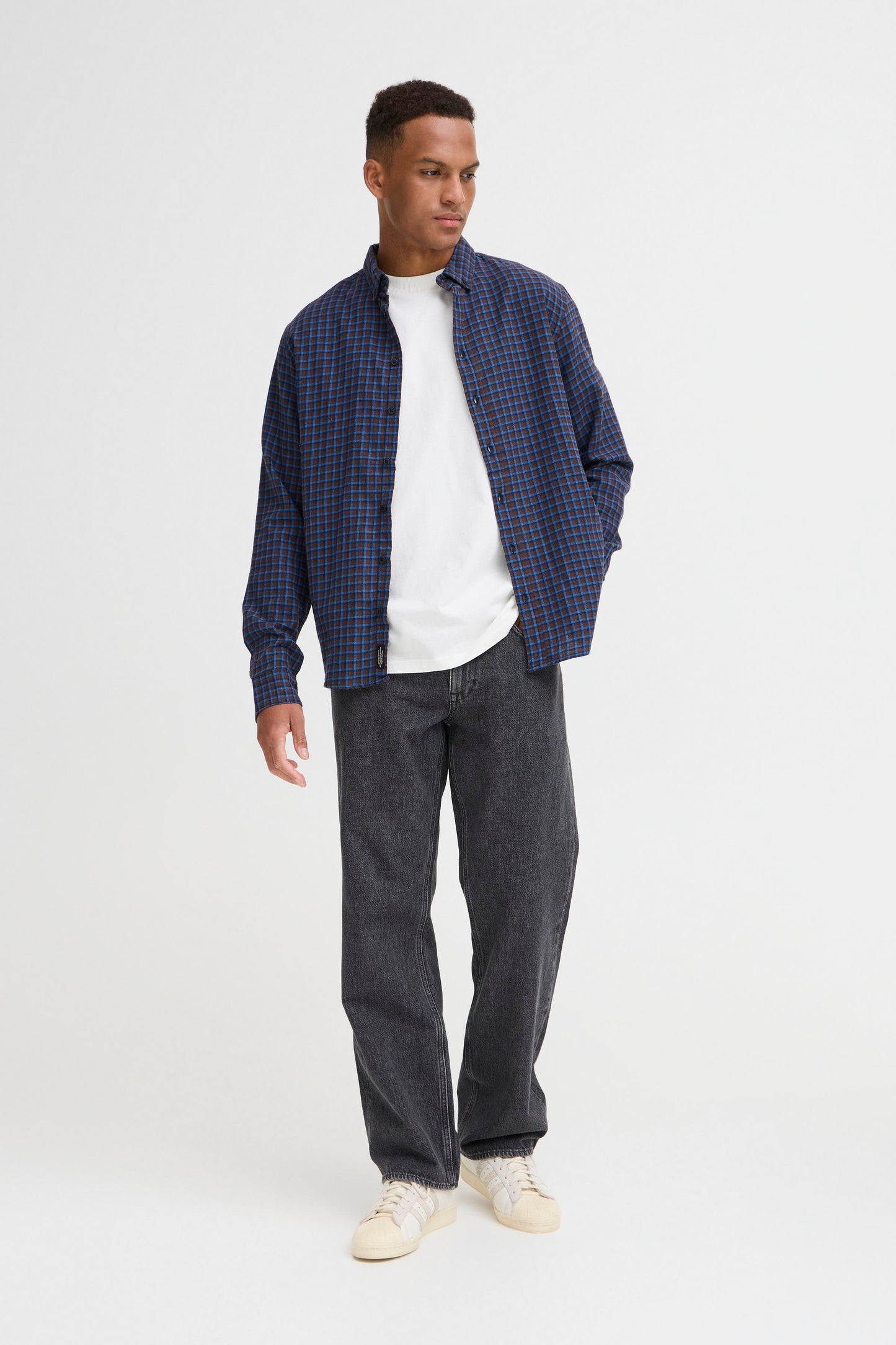 BH Atze shirt - Blue Check