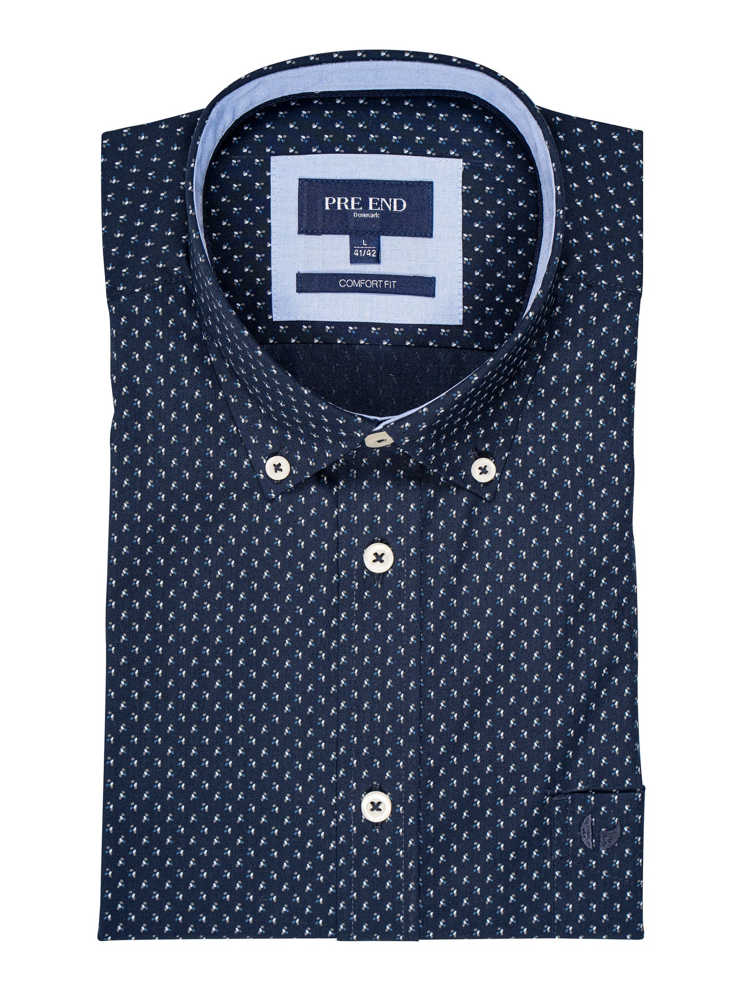Napoli Long Sleeve Shirt - Dark Navy