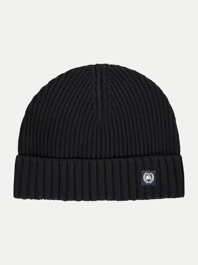 Knitted Ribbed Beanie