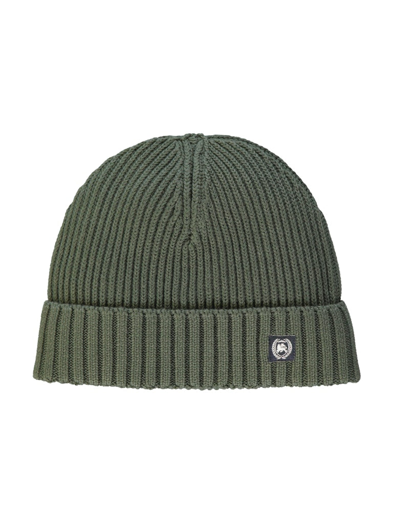 Knitted Ribbed Beanie