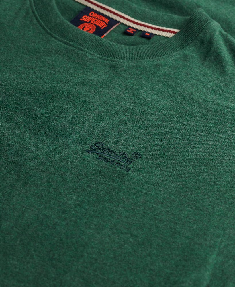 Essential Logo T-shirt - Pitch Green Marl