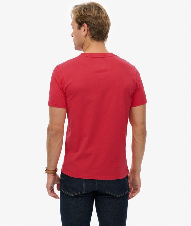 Vintage Logo Classic Tee - Red