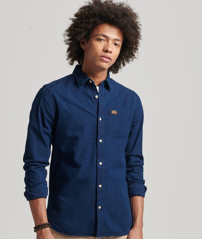 Cotton Workwear Long Sleeve Shirt