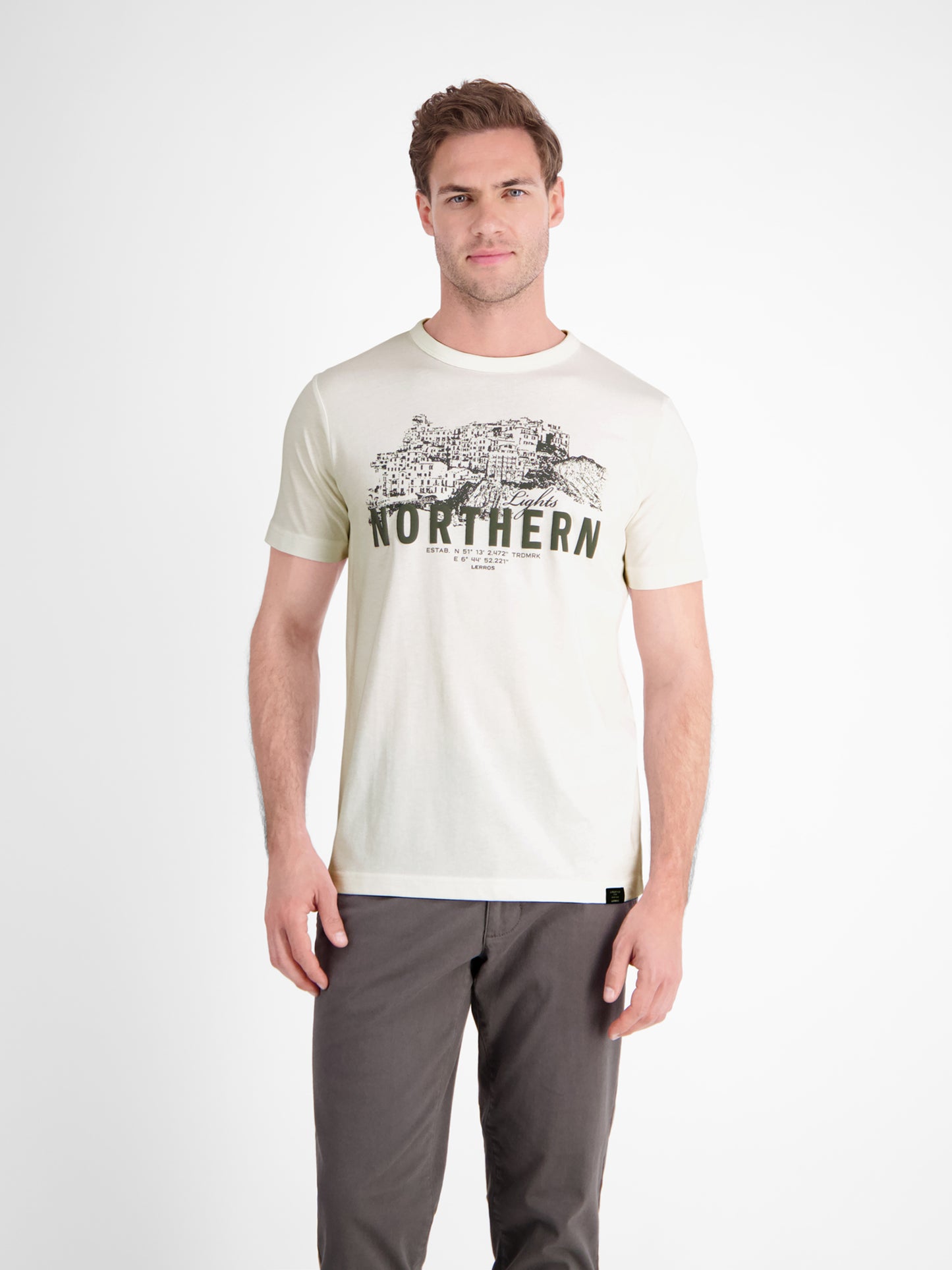Northern Graphic Serafino t-shirt - Broken White