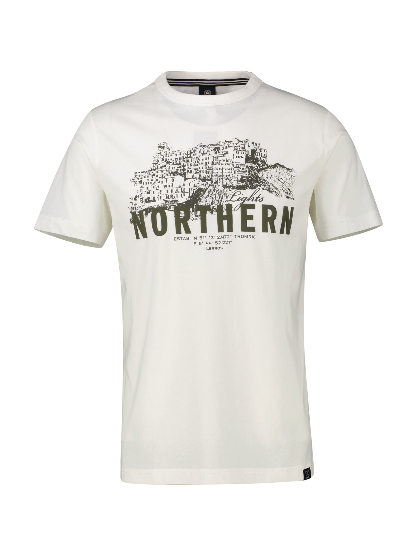 Northern Graphic Serafino t-shirt - Broken White