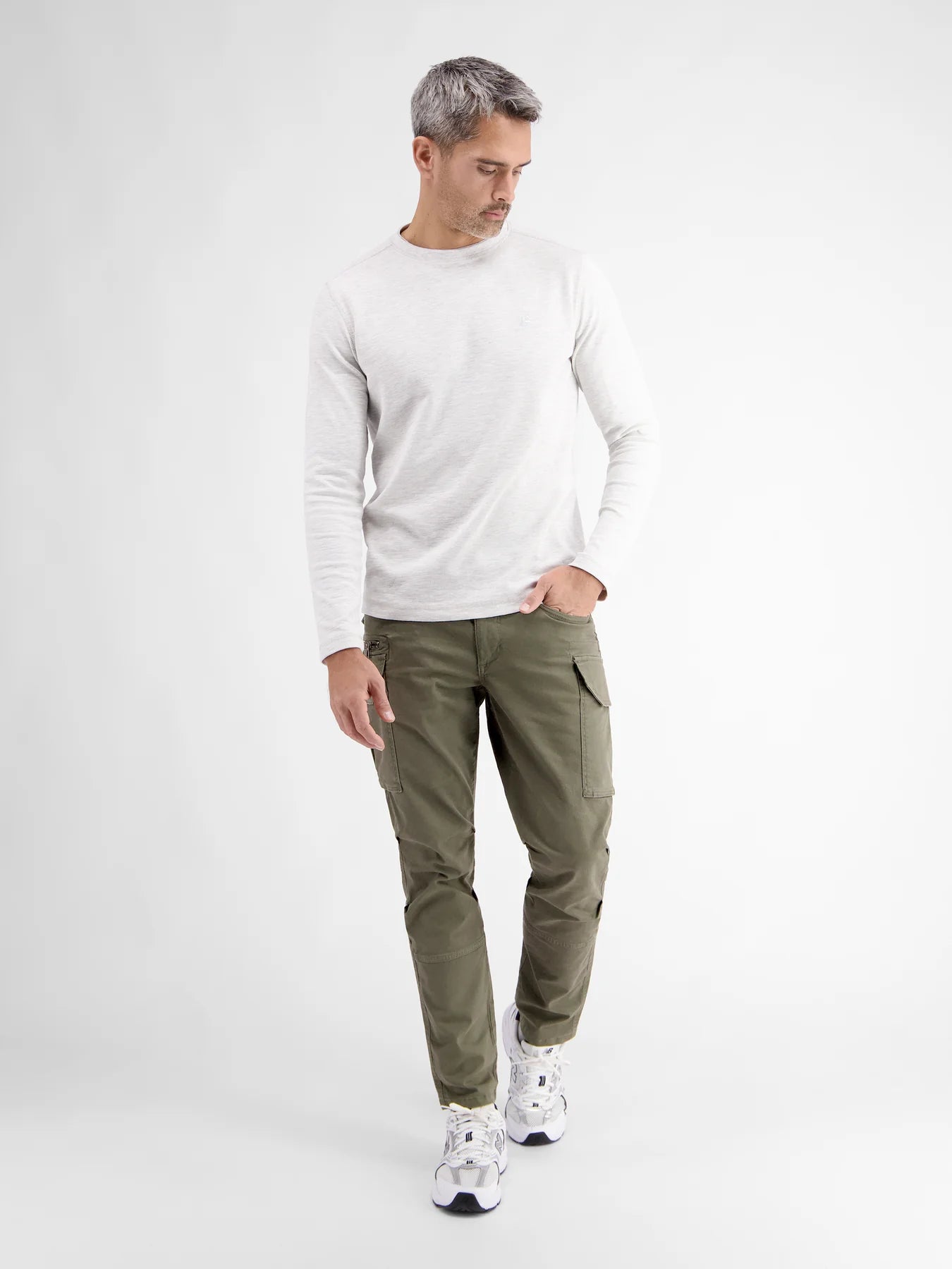 Lerros Fraser Cargo Pants - Aged Olive
