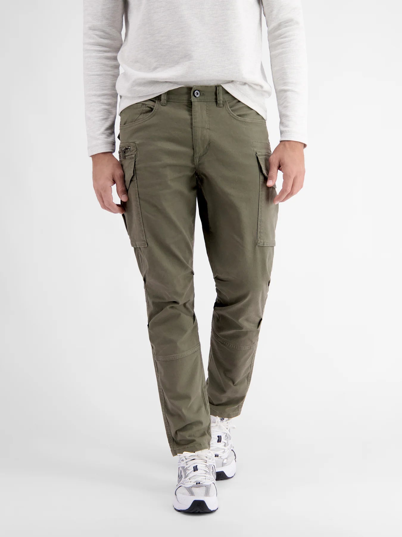 Lerros Fraser Cargo Pants - Aged Olive