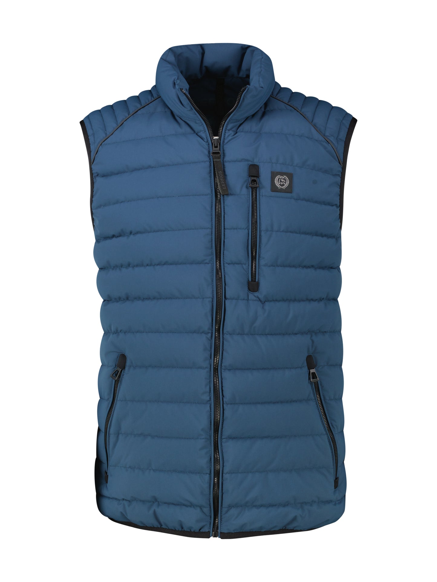 Lerros Quilted Outdoor Gilet - Storm Blue