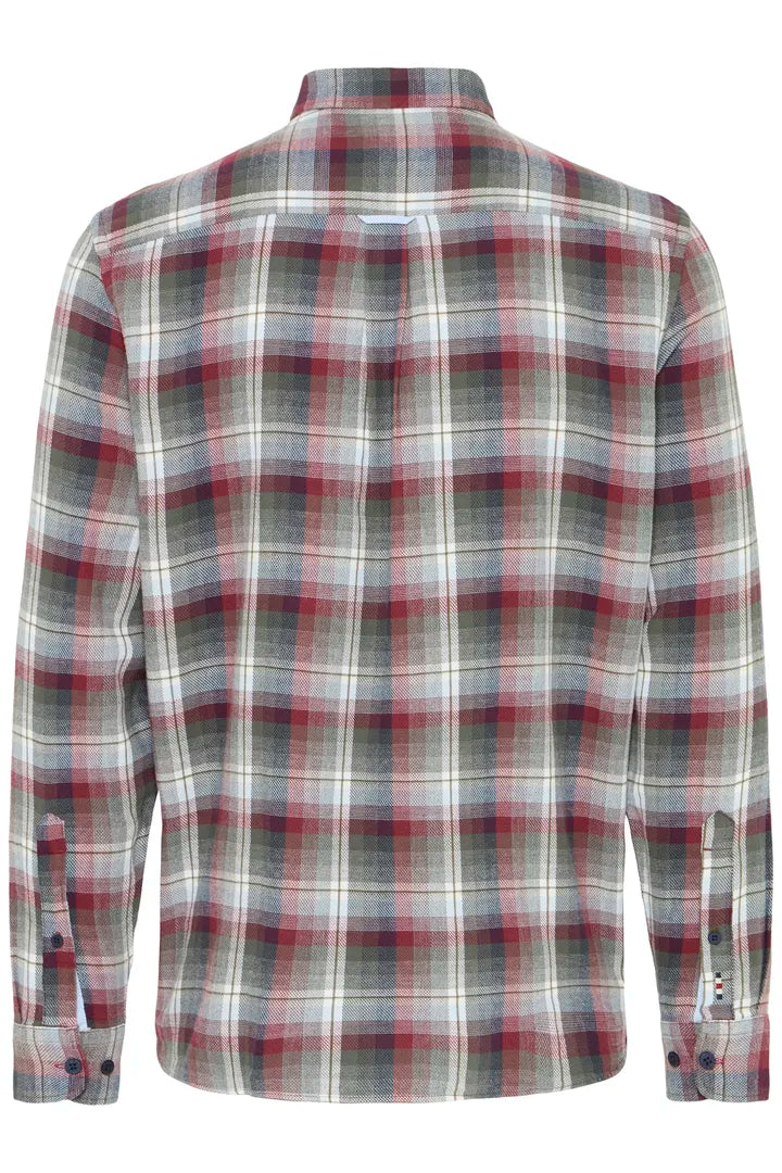 FQBRANT Checked Brushed Shirt LS