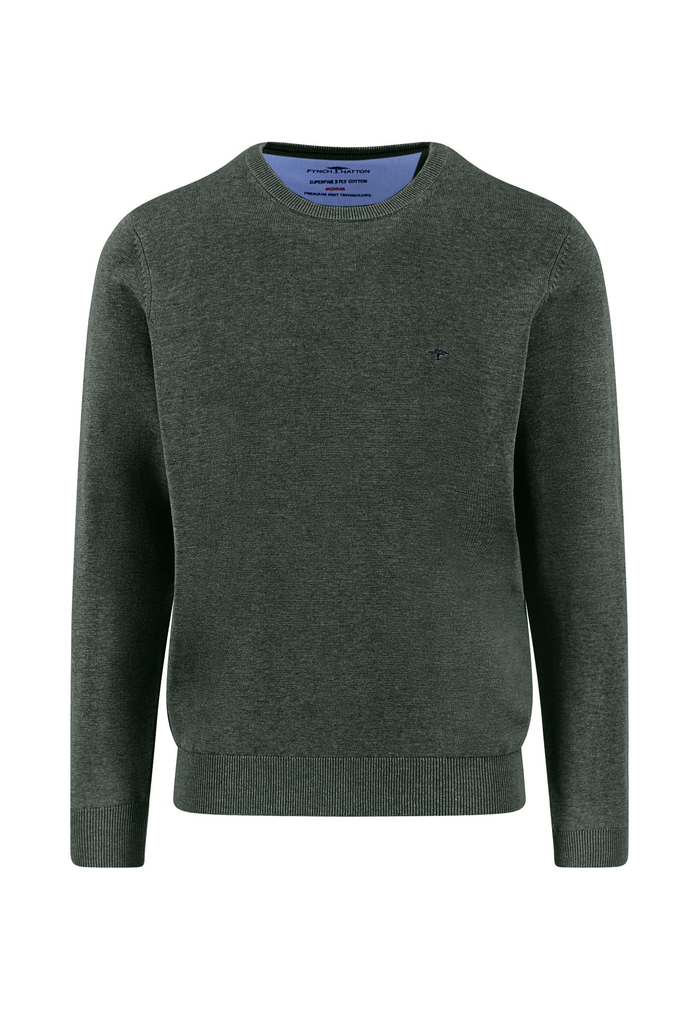 O-Neck Jumper - Dark Ivy