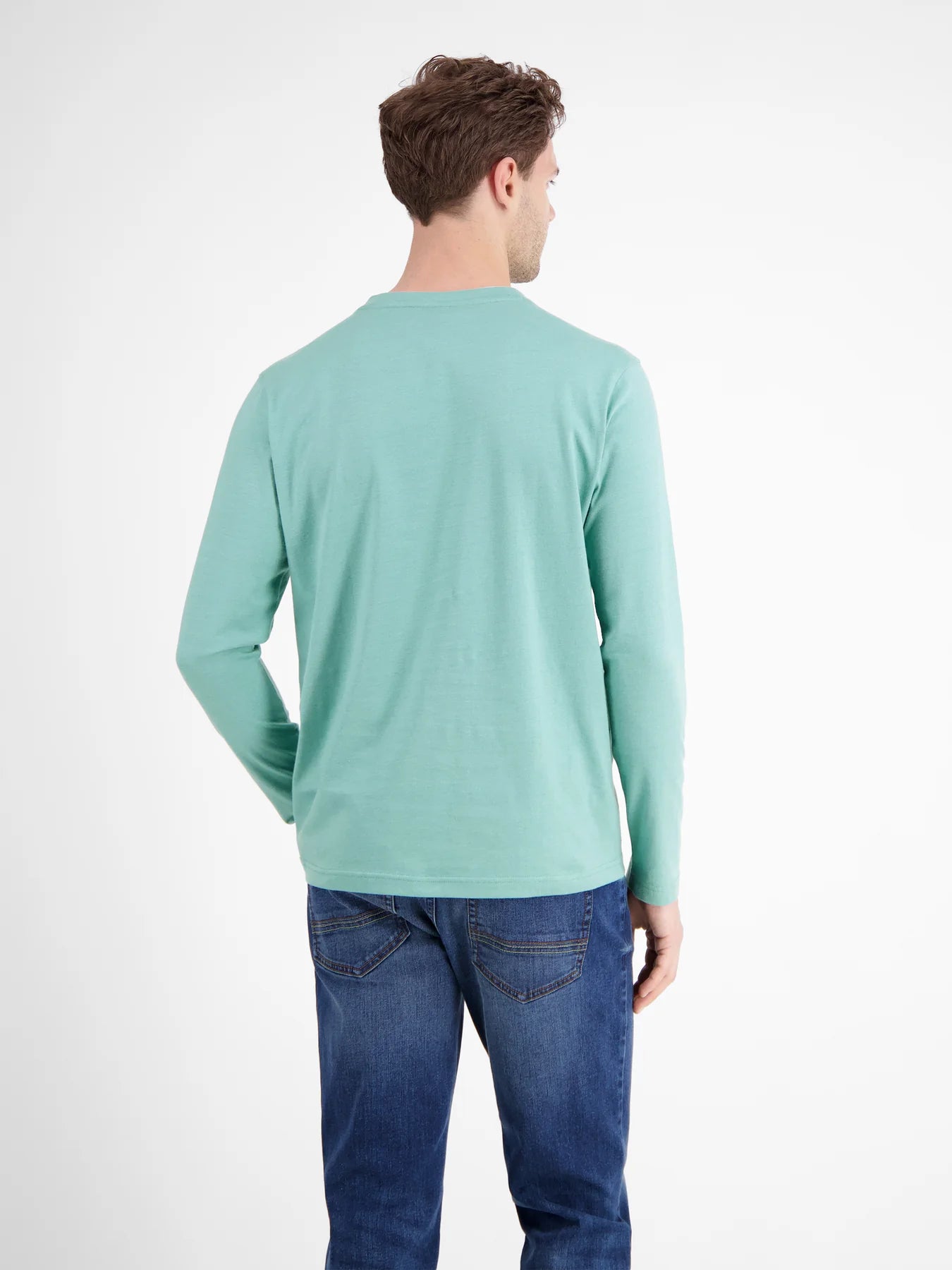 Lerros Long Sleeve Top -Fjord Blue