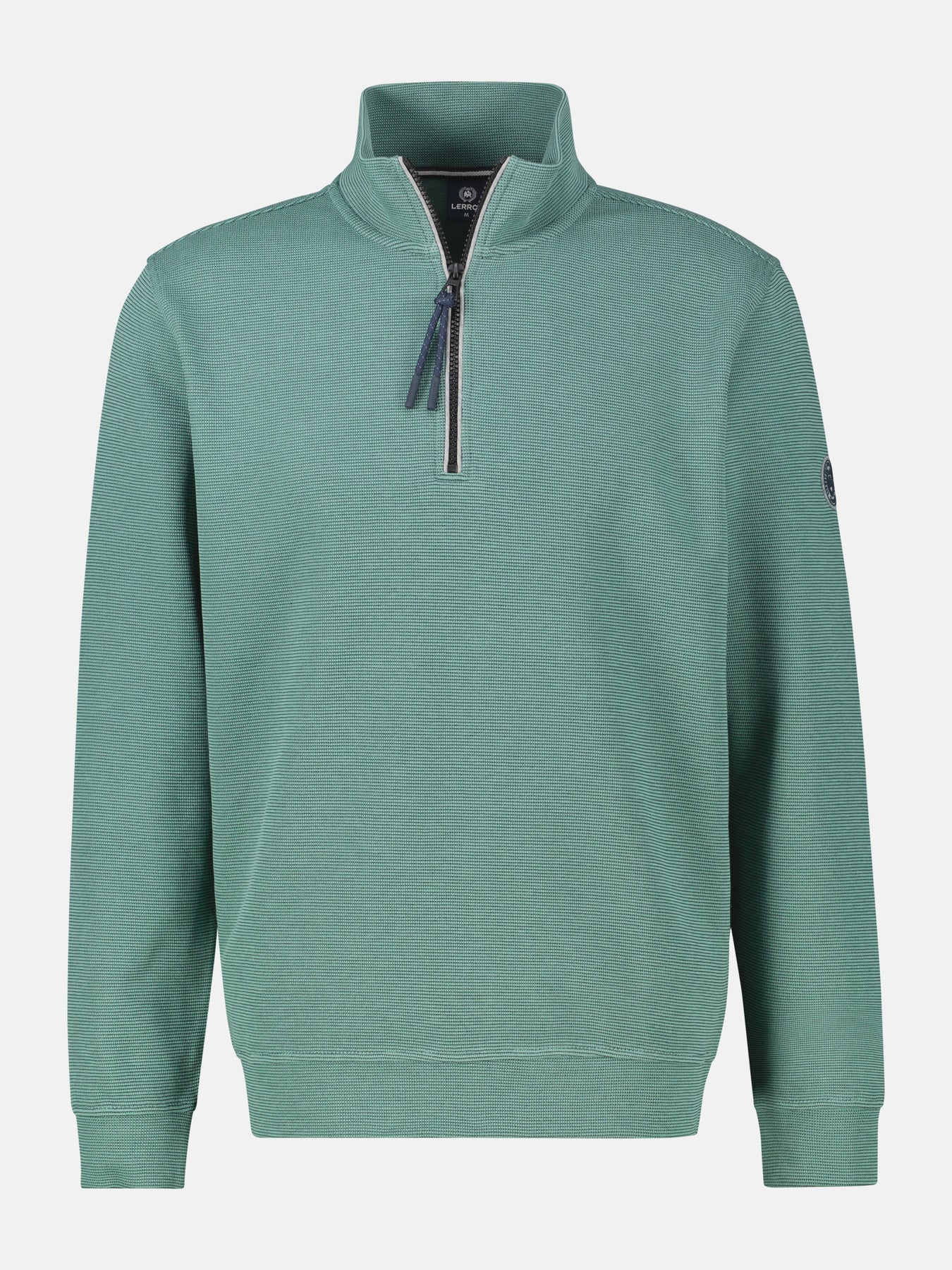 Troyer 1/2 Zip Sweatshirt -Fjord Blue