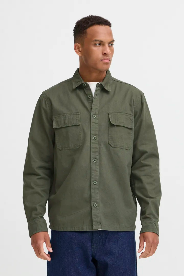 Fulton Overshirt - Thyme Green