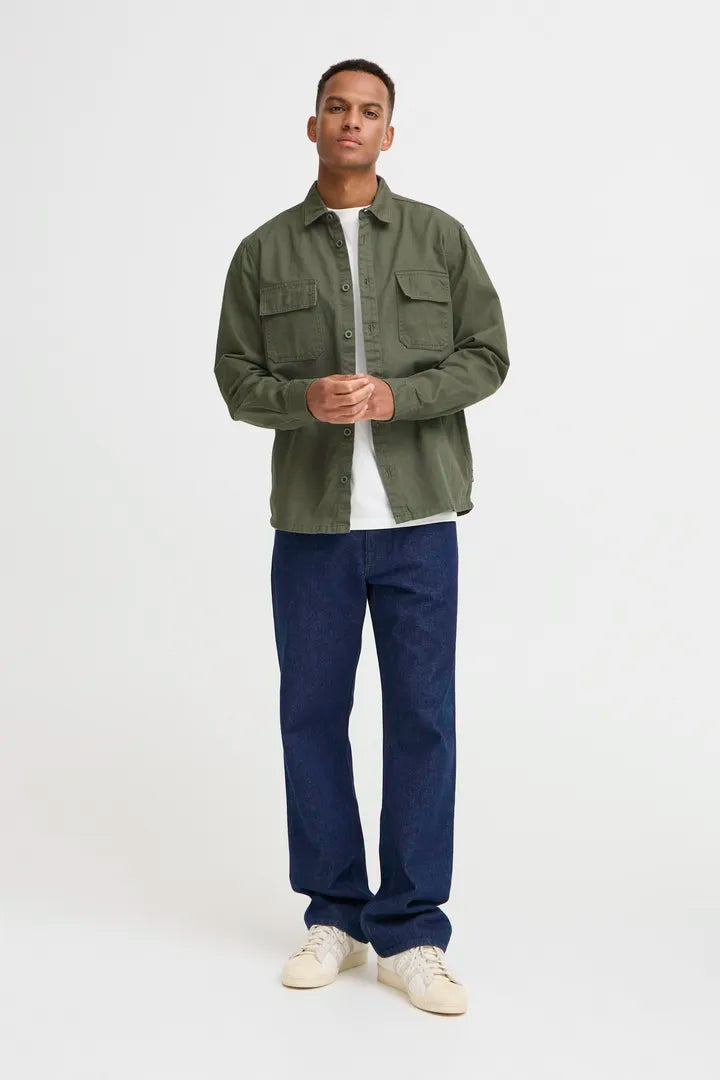 Fulton Overshirt - Thyme Green