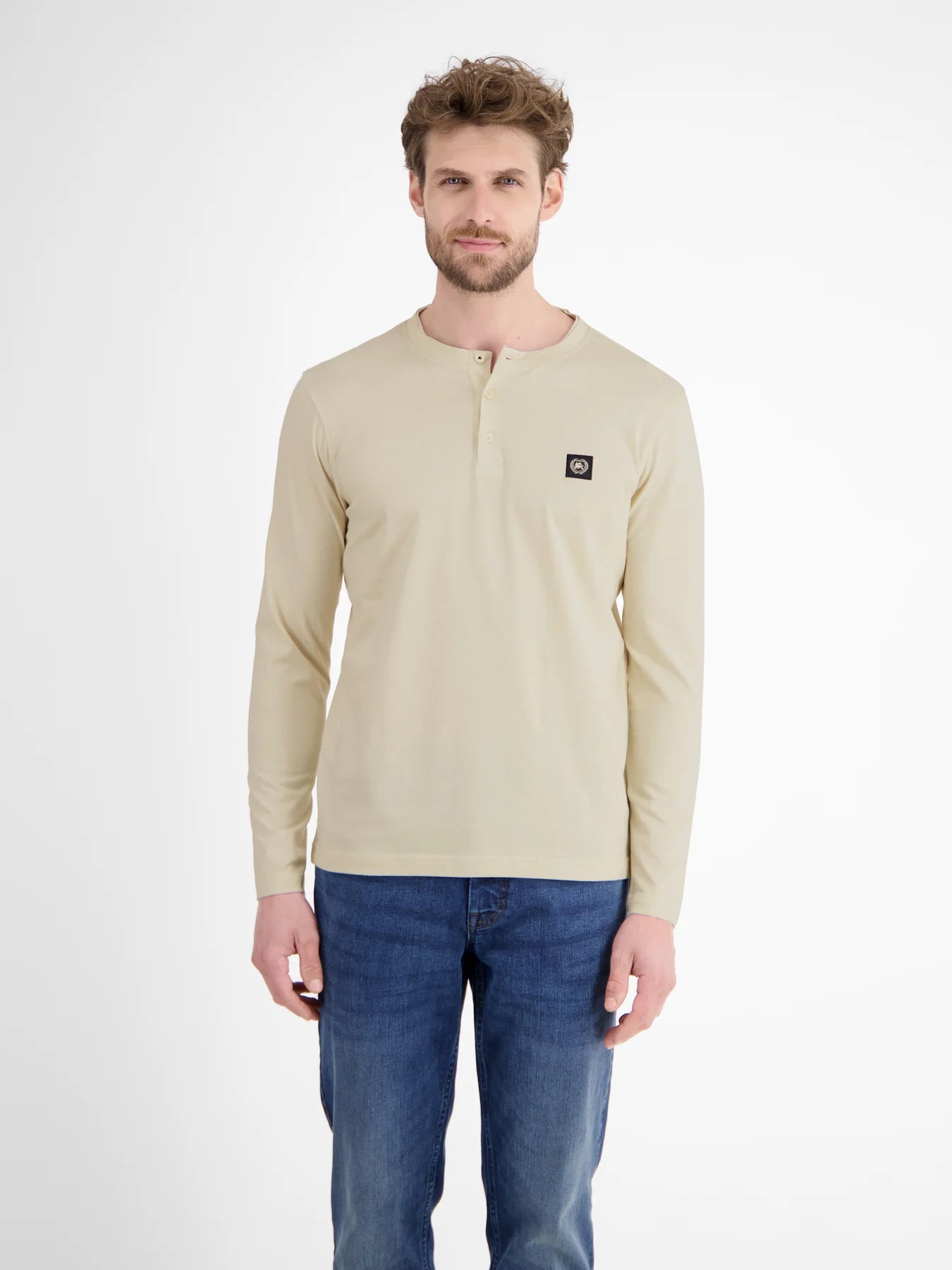 Lerros Long Sleeve Top - Foam White