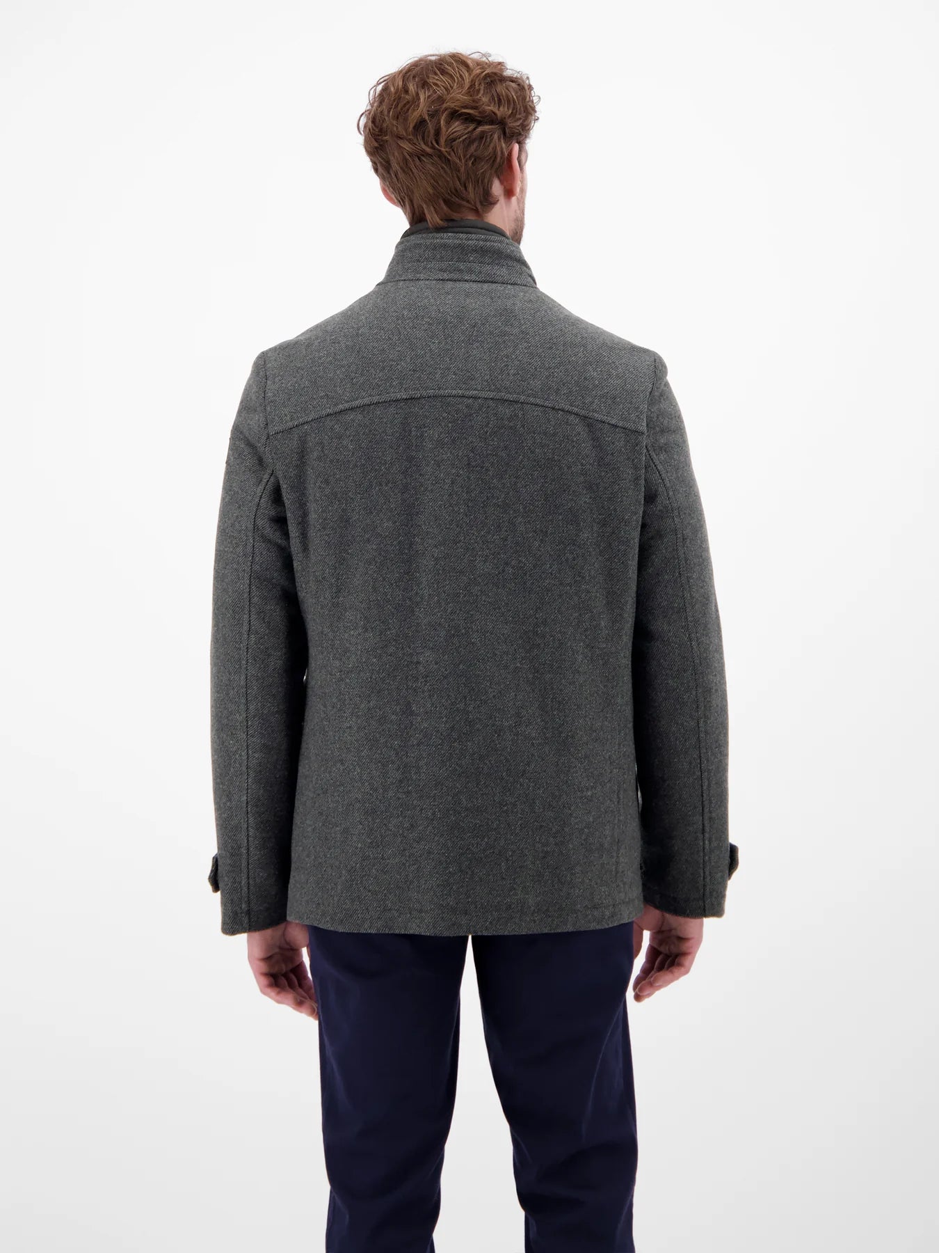Lerros Mens Wool Jacket - Dark Graphite