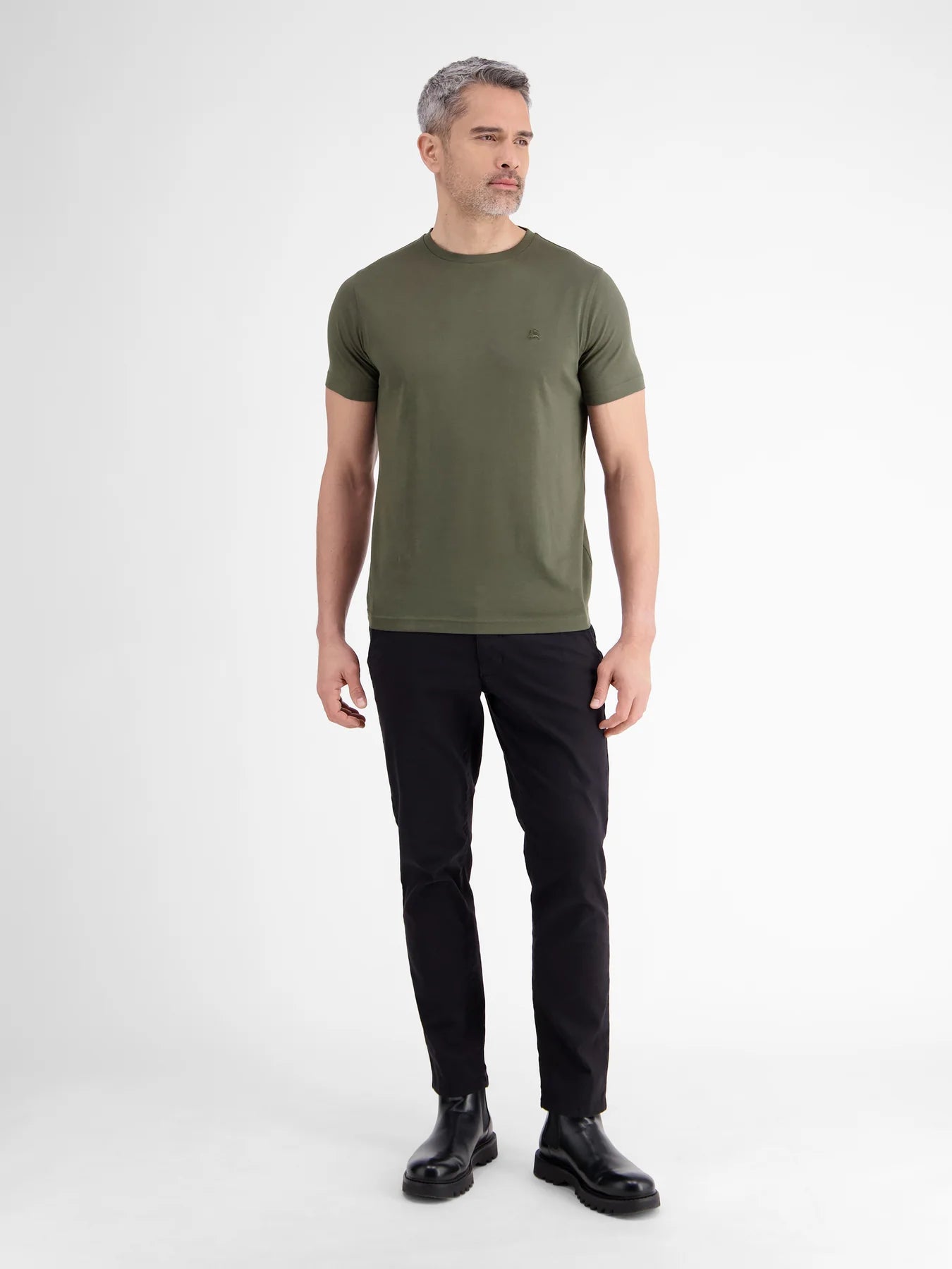 Lerros Basic T-Shirt - Nordic Olive 661