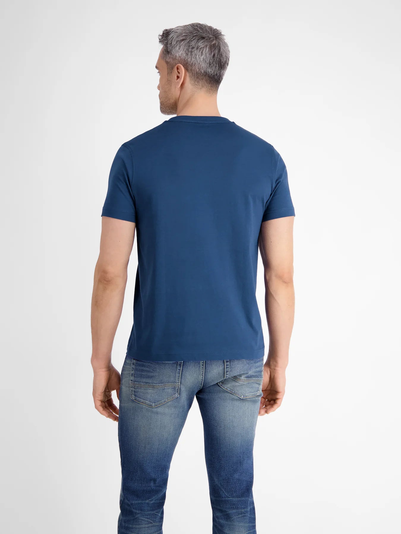 Lerros Basic T-Shirt - Storm Blue 448