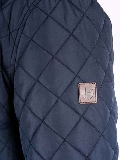 Harald Quilted Jacket - Dark Navy
