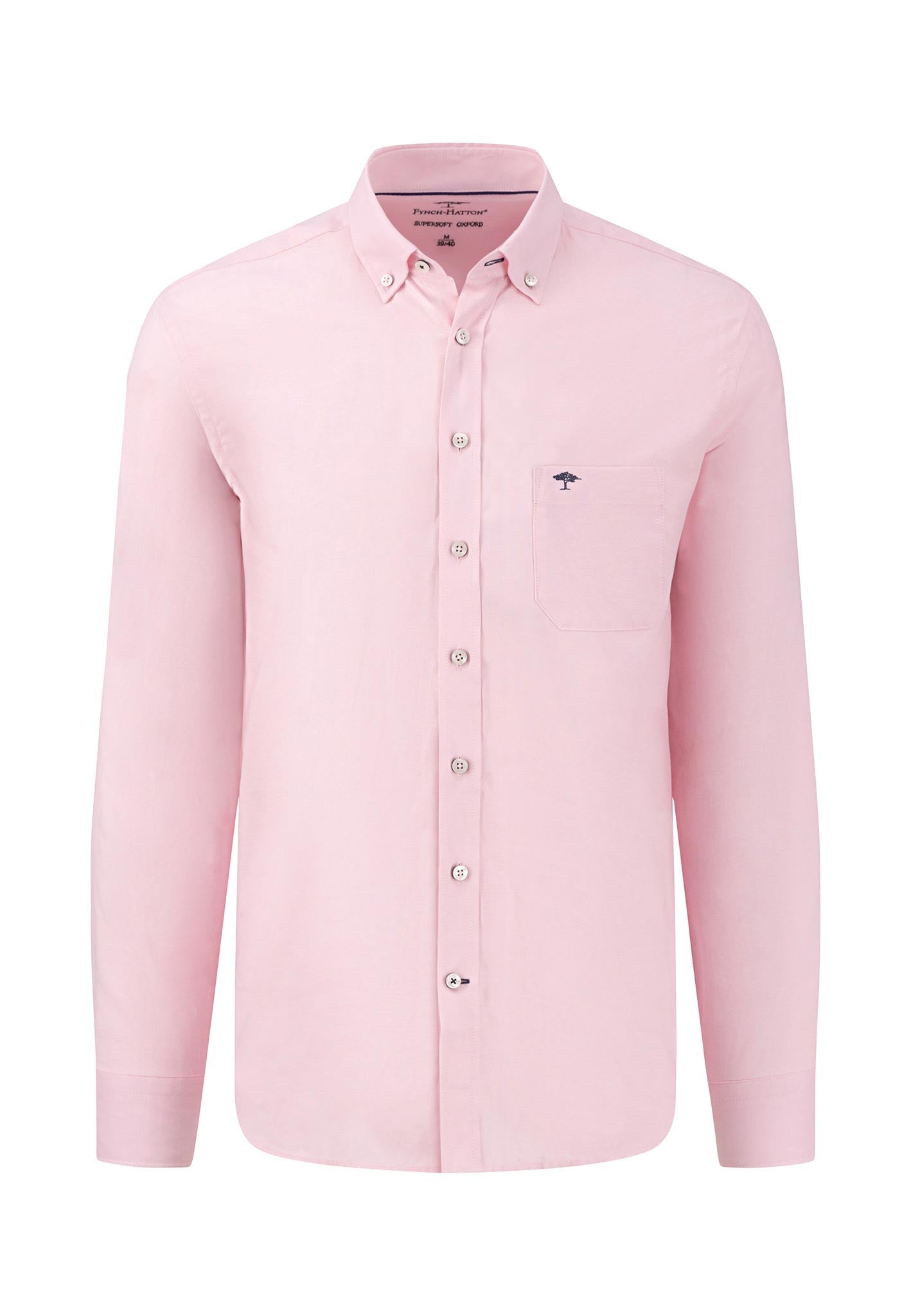 Cotton Oxford Shirt - Pink