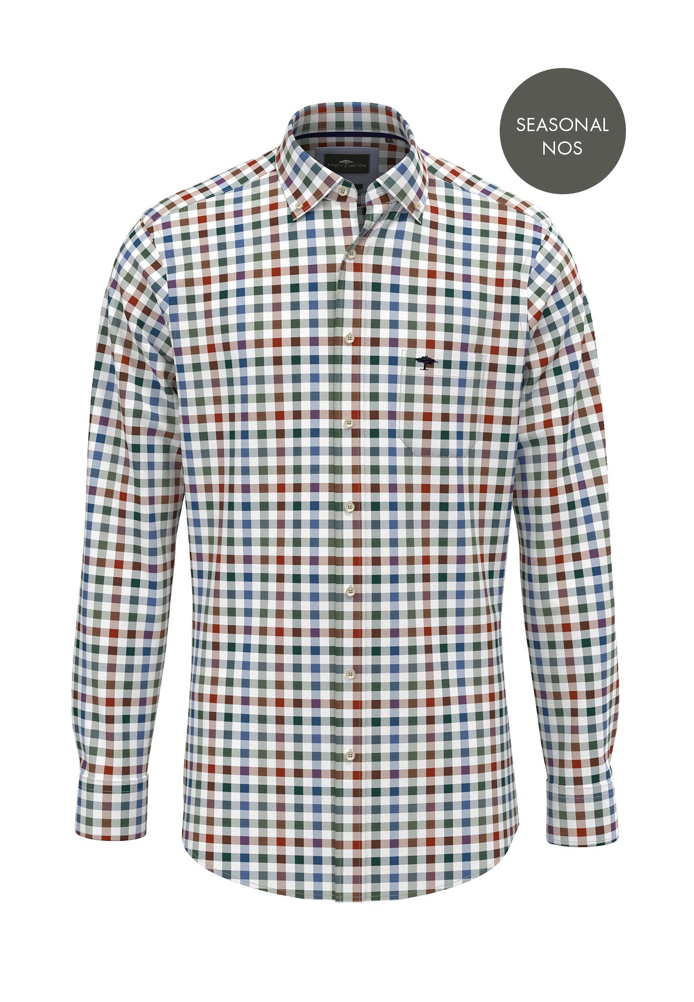 Classic Combi Check Long Sleeve Shirt