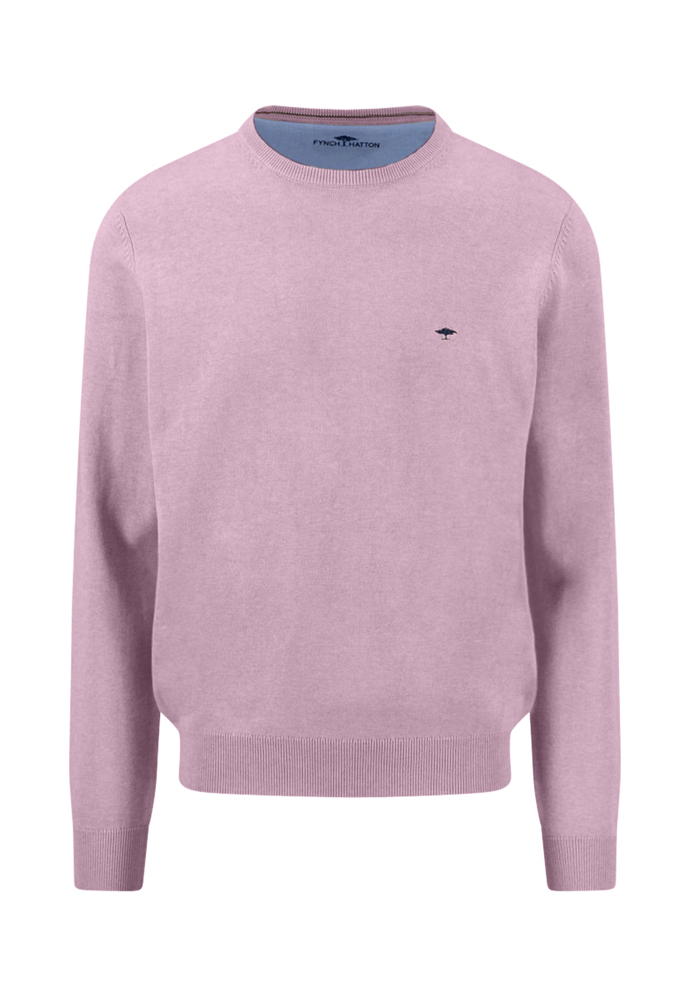 Superfine Knitwear O-Neck Jumper - Magnolia