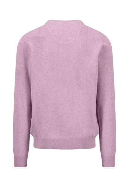Superfine Knitwear O-Neck Jumper - Magnolia