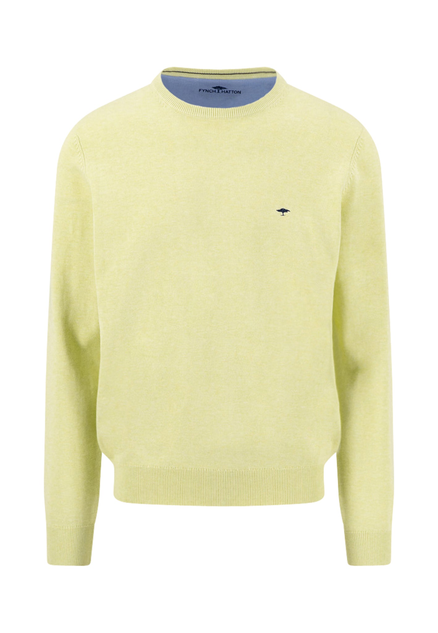 Superfine Knitwear O-Neck Jumper - Pear