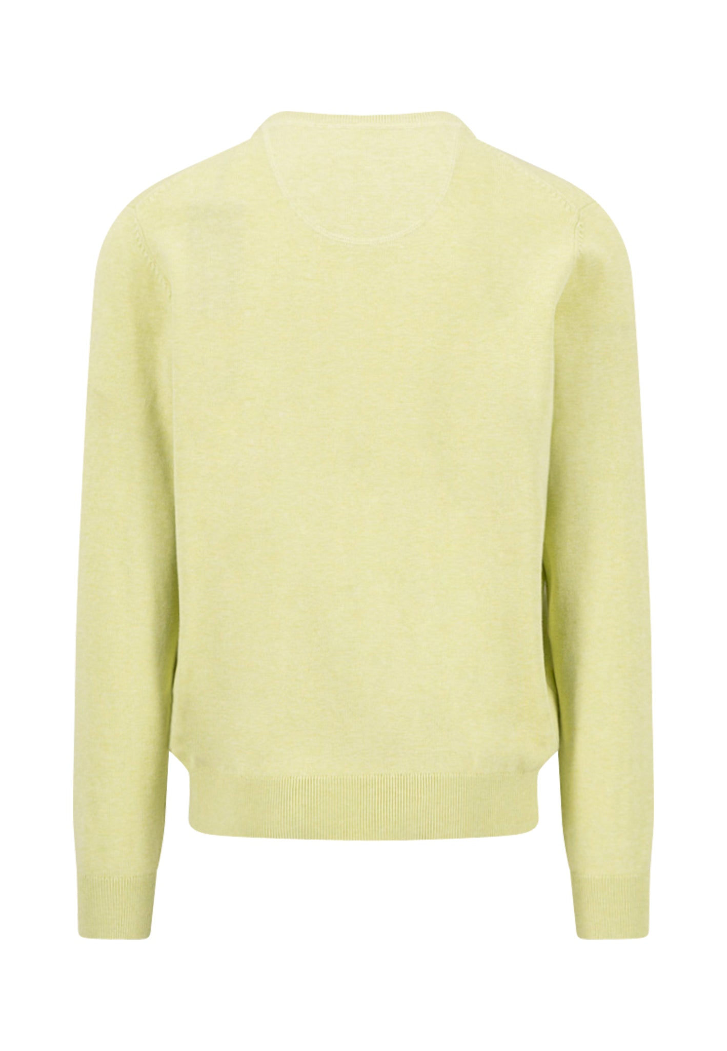 Superfine Knitwear O-Neck Jumper - Pear