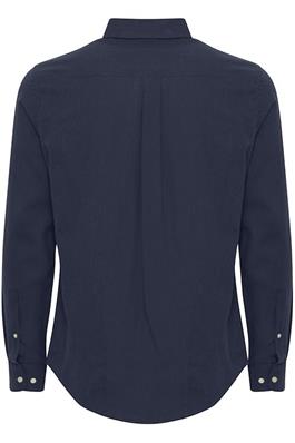 CFANTON Long Sleeve Brushed Cotton Plain Shirt