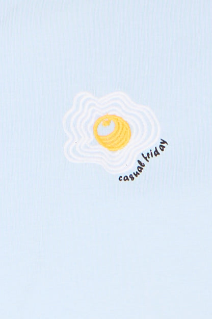 CFBlom T-Shirt Skyway Blue