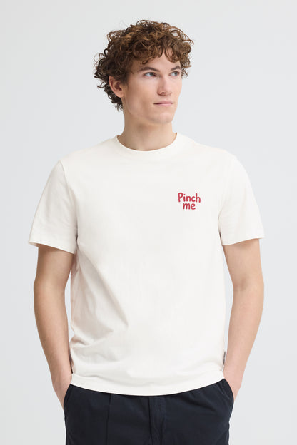 CFOksvoll Shirt White & Red Logo