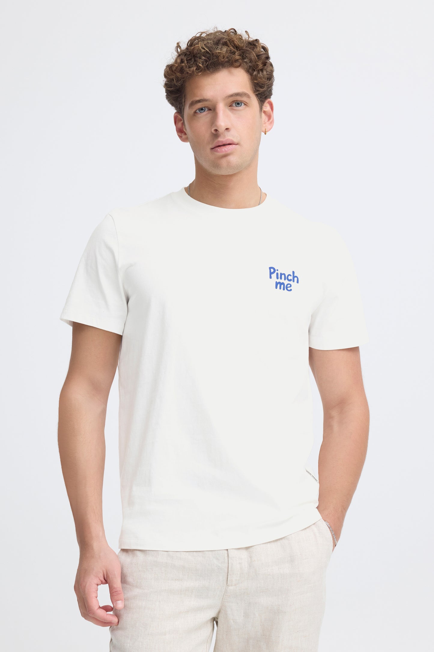 CFOksvoll Shirt White & Blue Logo