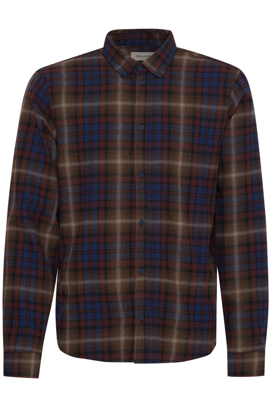 Long Sleeve Check Winter Shirt