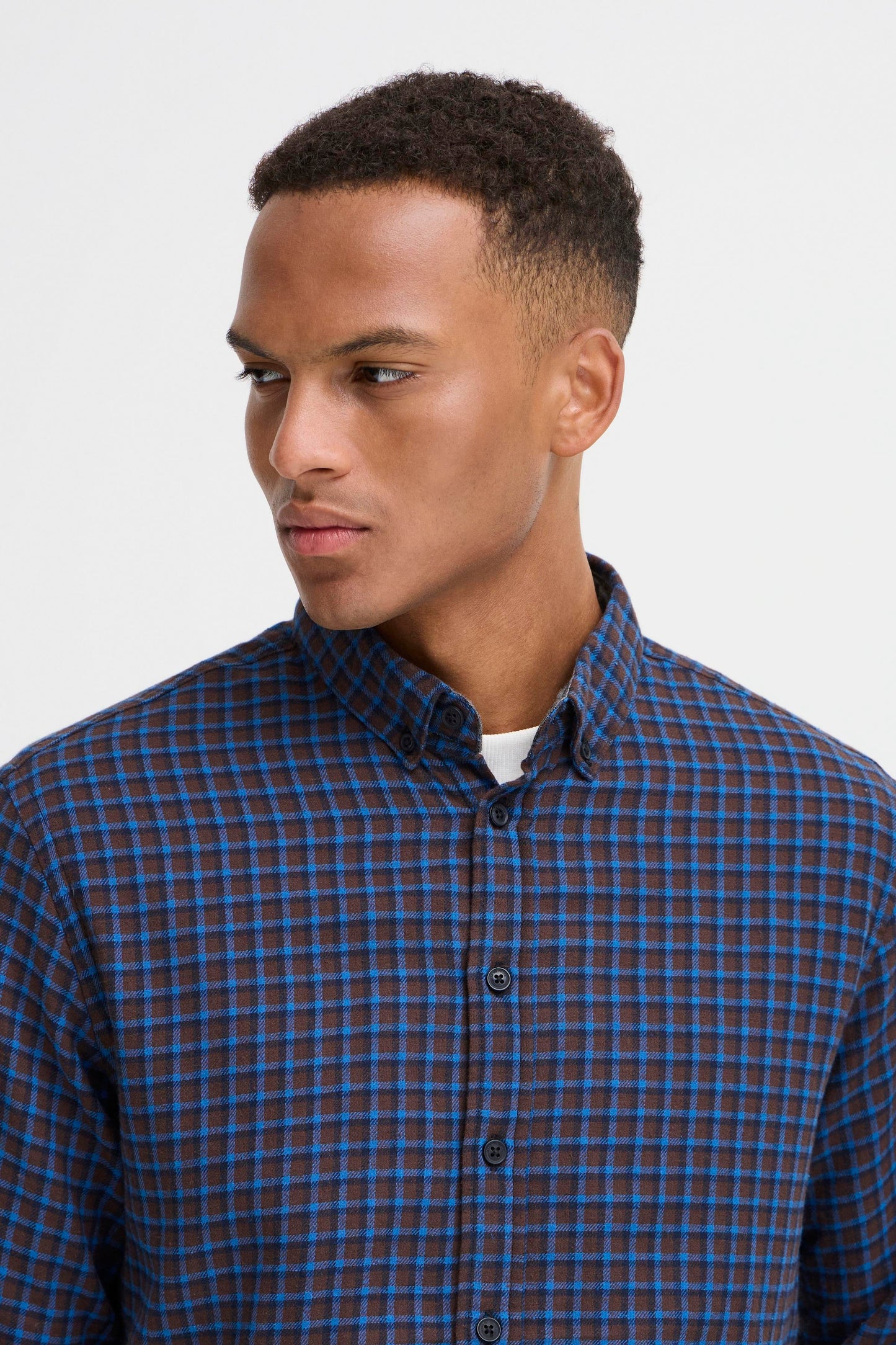 BH Atze shirt - Blue Check