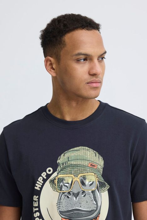 BH KURT Hippo T-shirt Navy