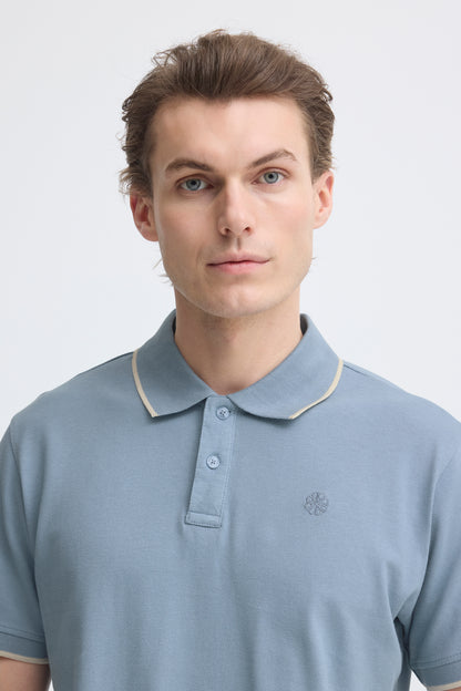 BHEdin Polo Shirt Faded Denim