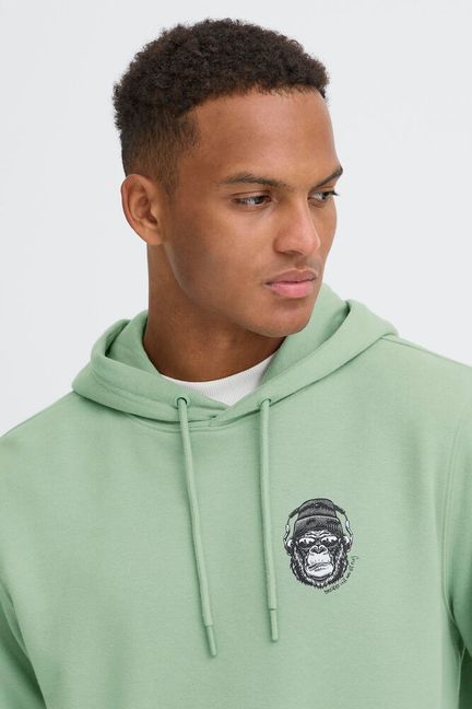 BHKOA GRAPHIC ANIMAL SWEAT HOODIE - Green