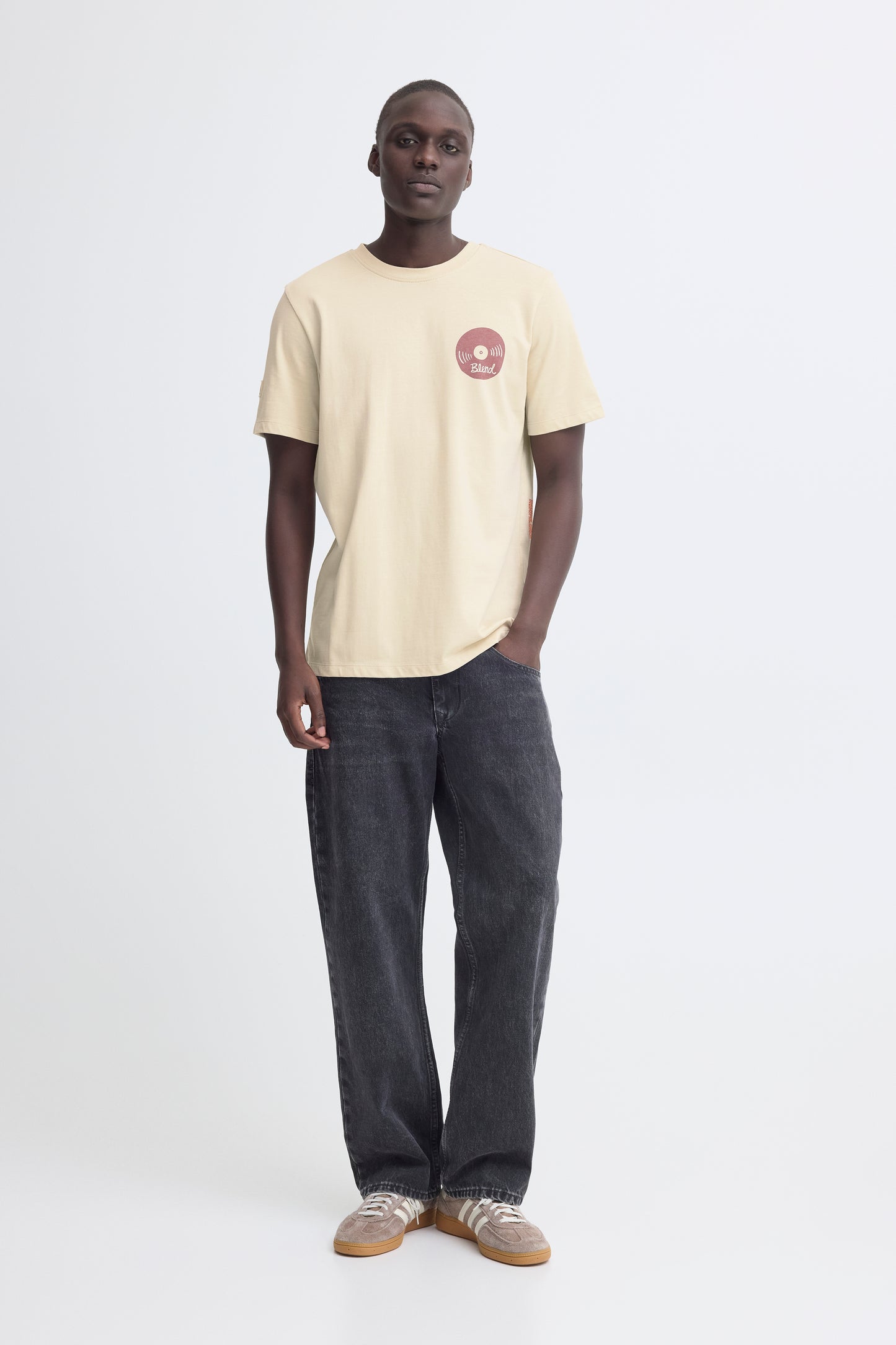 BHSun Sense Music T-Shirt Oyster Grey