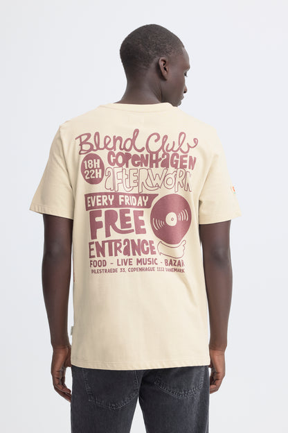 BHSun Sense Music T-Shirt Oyster Grey