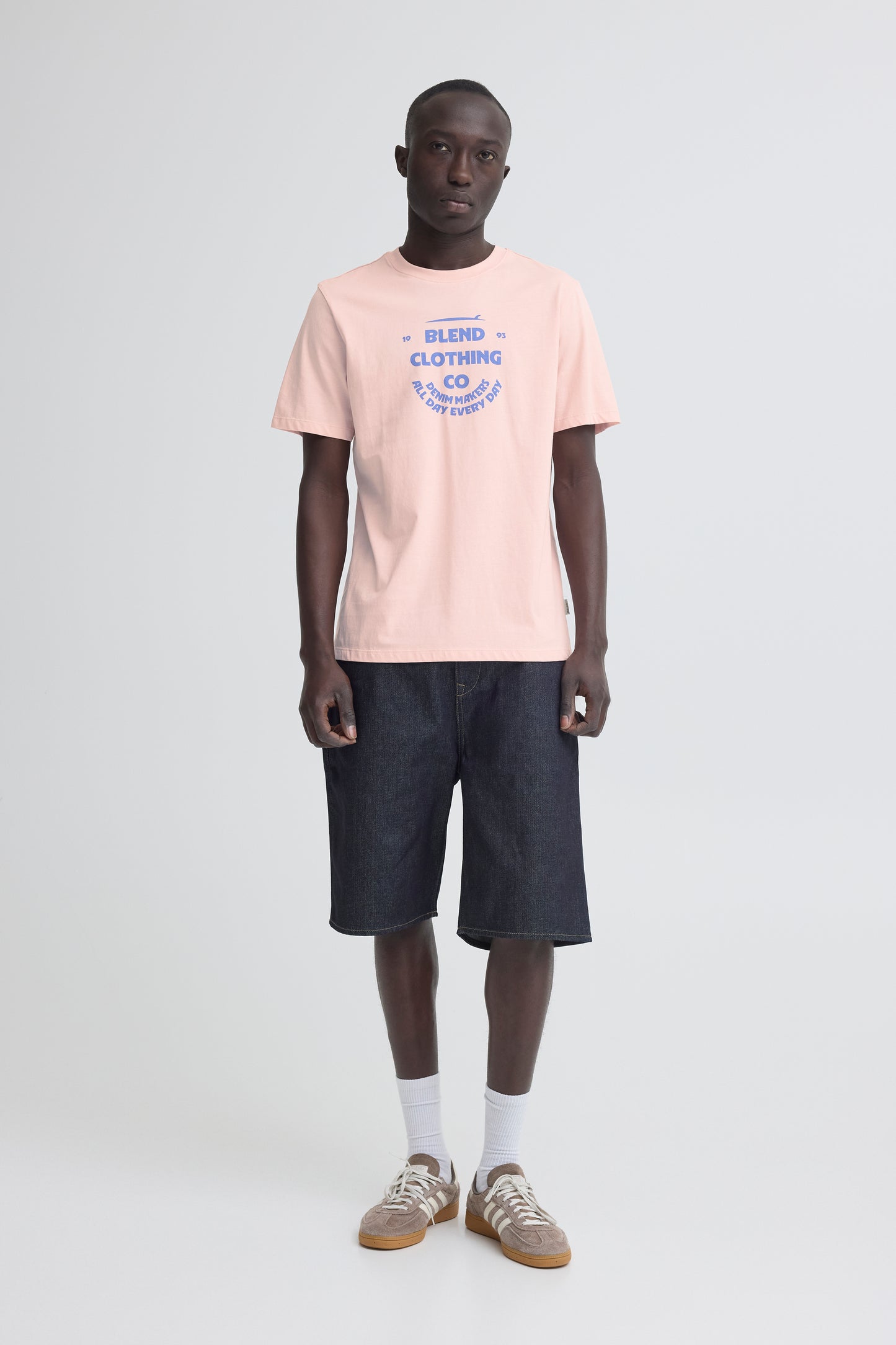 BHKalle Logo T-Shirt Peach