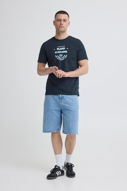 BHKalle Logo T-Shirt Navy