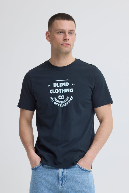 BHKalle Logo T-Shirt Navy