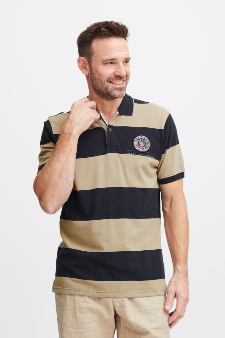FQPeter - Striped Polo Shirt