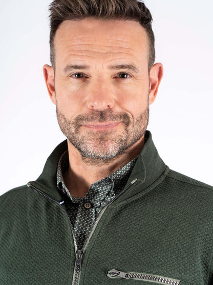 Alf Half Zip Long Sleeve Sweatshirt