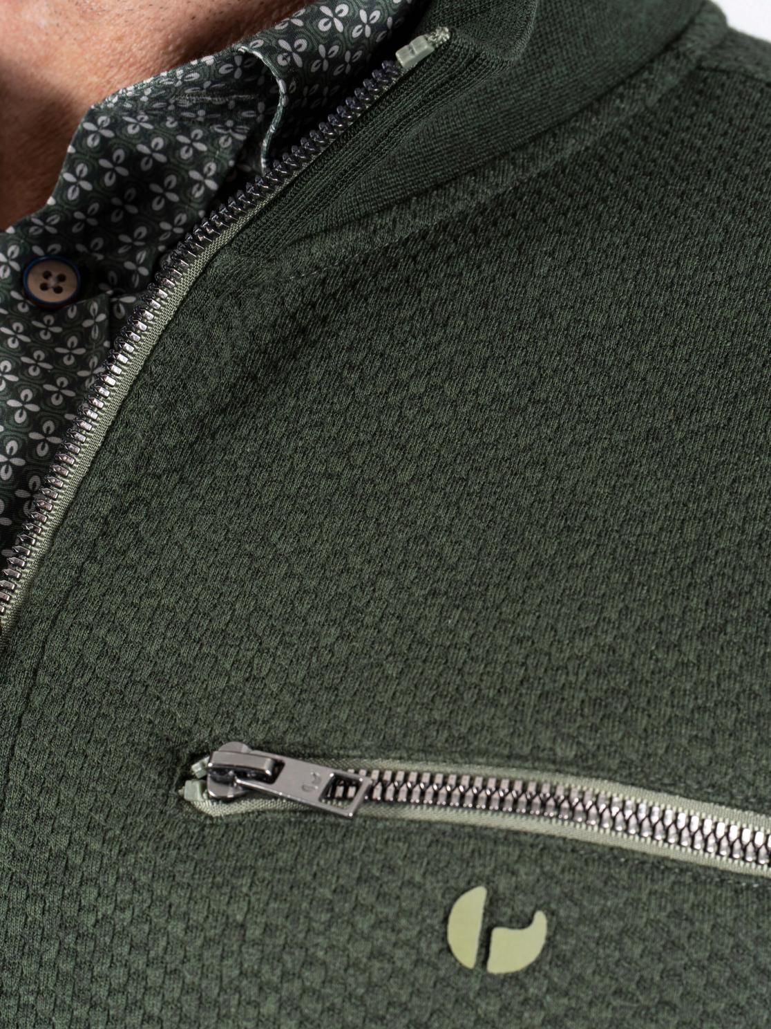 Alf Half Zip Long Sleeve Sweatshirt