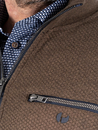 Alf Half Zip Long Sleeve Sweatshirt