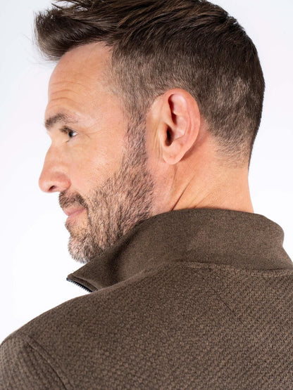 Alf Half Zip Long Sleeve Sweatshirt